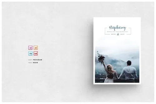 婚礼摄影杂志画册设计模板 Photographer-Magazine