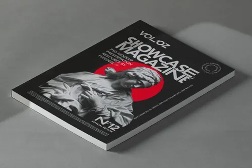 A4标准杂志书籍封面设计提案样机PSD模板 A4 Standard Psd Magazine Mockup