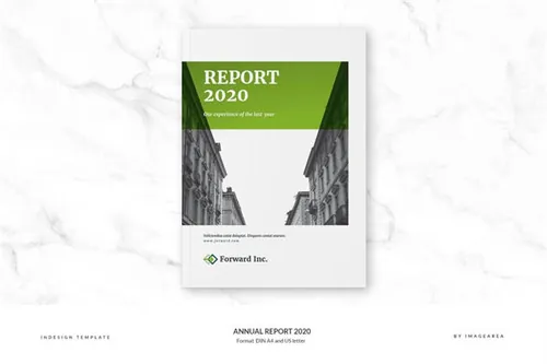 年度汇报画册模板 Annual Report