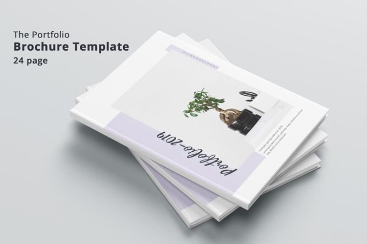 产品目录/室内设计图册设计模板 The Portfolio  3780122