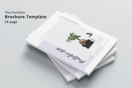 产品目录/室内设计图册设计模板 The Portfolio  3780122
