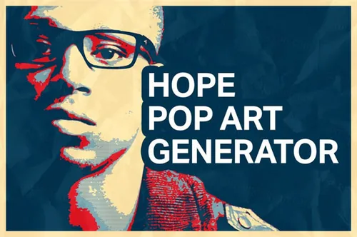美国波普风复古特效PS动作素材 Hope Pop Art Genera