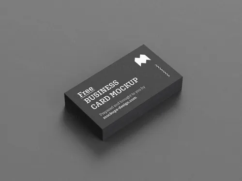 名片设计提案样机PSD模板 Business Cards mockup