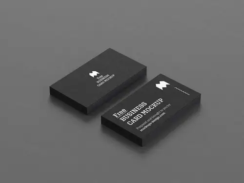 名片设计提案样机PSD模板 Business Cards mockup 样机模版