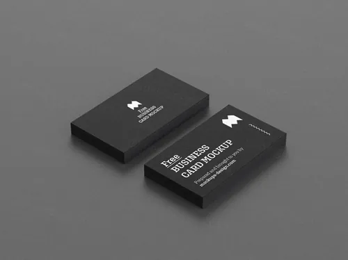 名片设计提案样机PSD模板 Business Cards mockup