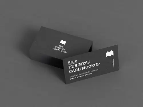 名片设计提案样机PSD模板 Business Cards mockup 样机模版
