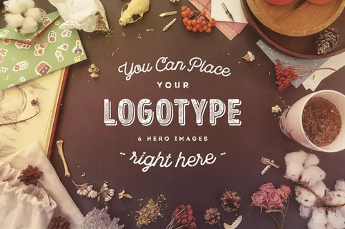 时尚场景印刷品贴图PSD模板Hip Hero Collection