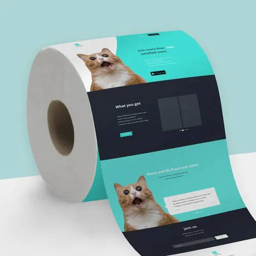 卫生纸创意贴图 Toilet Paper Mockup