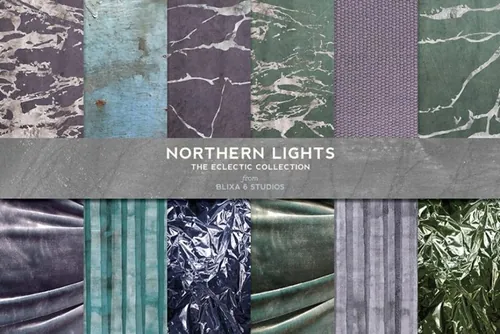 银箔大理石 Northern Lights Silver F