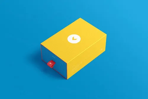 纸盒盒子包装品牌VI设计提案样机PSD模板 Box packaging mockup