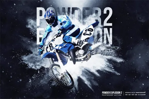 粉末爆炸2照片处理艺术烟雾灯光云彩颜色悬疑主题