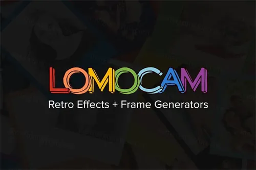多图排列照片PS动作 Lomocam 58 RetroFX  Fram