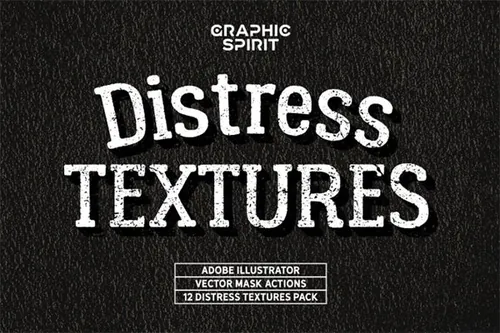 效果的PS动作纹 Distress Vector Texture Se