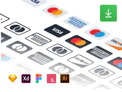 付款方式图标大合集 Payment Methods Icons