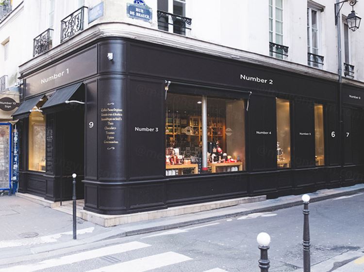 户外场景高质量品牌设计PSD模板2 Hip Facade Mock-Ups