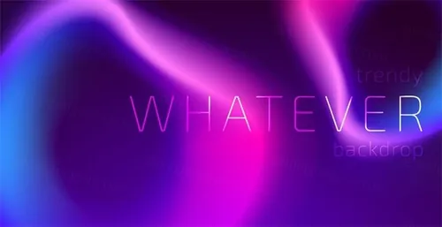 时尚蓝紫色舞台渐变形状背景未来科技AI矢量素材图 Trendy Colorful Fluid Gradient