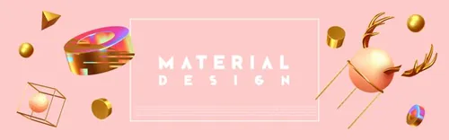 几何悬浮三维抽象立体元素 Chaos abstract background with 3d objects