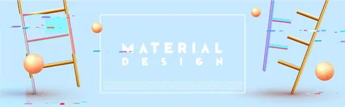 几何悬浮三维抽象立体元素 Chaos abstract background with 3d objects