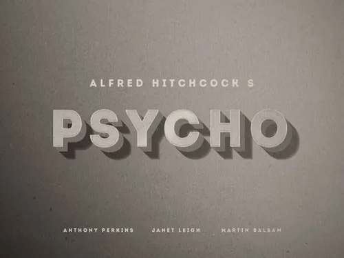 电影复古文字特效PSD模版 Cinematic Retro PS Text Effects