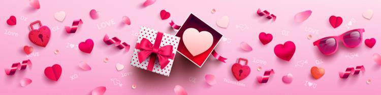 时尚情人节七夕爱情三八妇女节爱心活动促销EPS矢量海报插画素