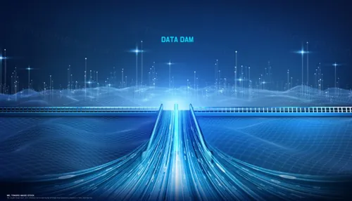 大数据未来科技服务器5G通讯高科技创意概念广告海报PSD模板