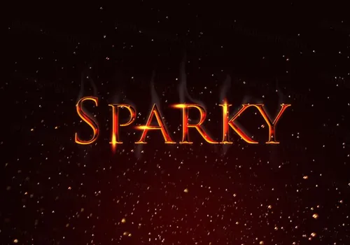 好莱坞电影效果文字特效Sparky Text Effect PSD