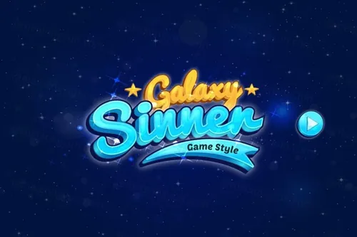 可爱卡通游戏风格3D立体文字图层样式素材game-logo-