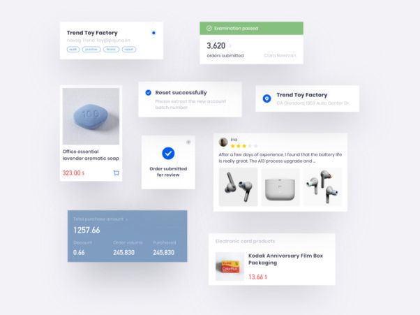 电子商务用户界面元素 E-Commerce UI Elements