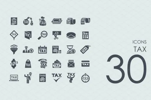 士主题图标 30 Tax icons