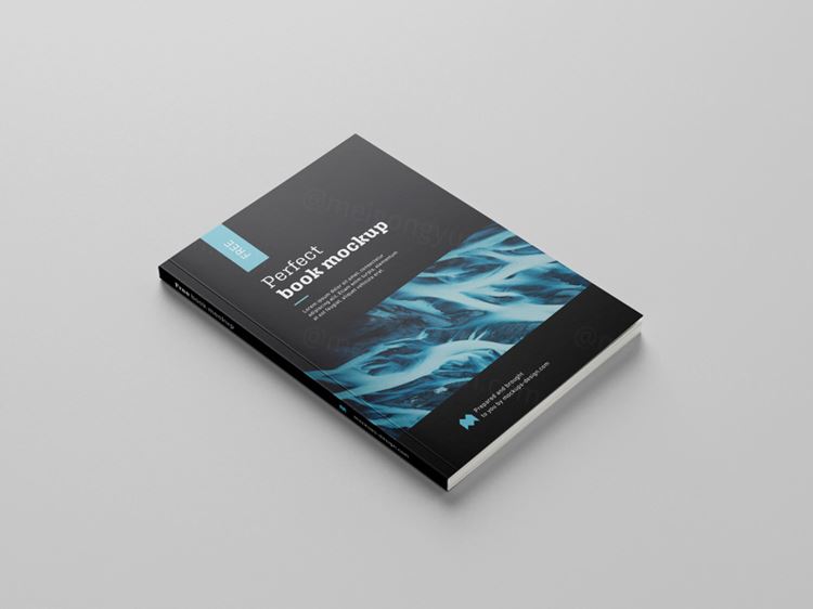 高品质书籍封面内页设计提案贴图样机PSD模板 Book Mockup