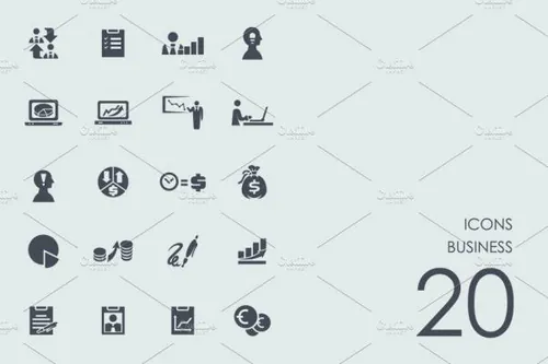 商业图标 Business icons