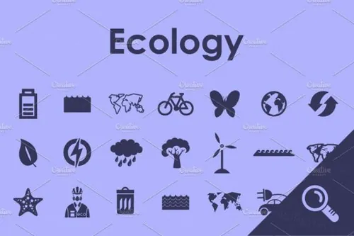 生态简单的图标 42 ECOLOGY simple icons
