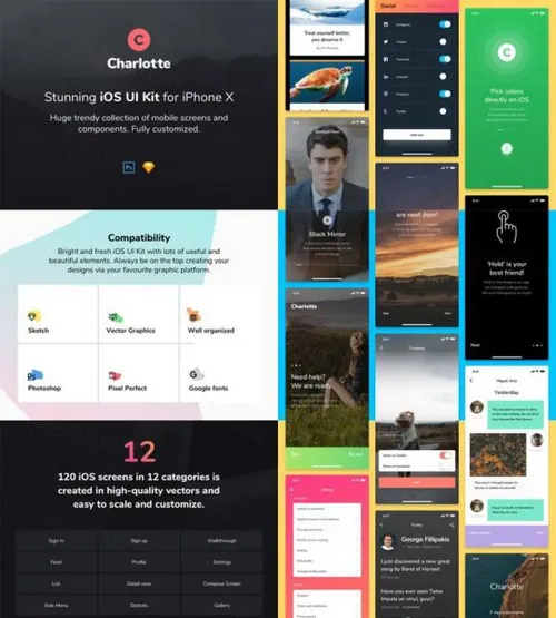 手机移动端用户中心启动页面登录社交媒体博客分享UI界面设计素材