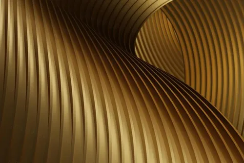 创意抽象金色材质纹理背景素材 Gold textured b