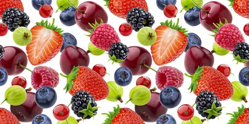 新鲜夏季水果桃子香蕉葡萄樱桃车厘子猕猴桃柠檬大合集JPEG高