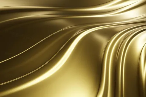 高质量金色布料面料纹理背景素材 Gold textured