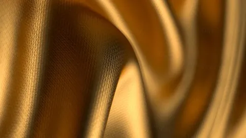高质量金色布料面料纹理背景素材 Gold textured