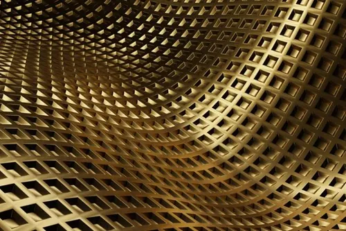 高质量金色材质纹理背景素材 Gold textured ba