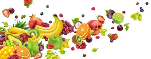 新鲜夏季水果桃子香蕉葡萄樱桃车厘子猕猴桃柠檬大合集JPEG高