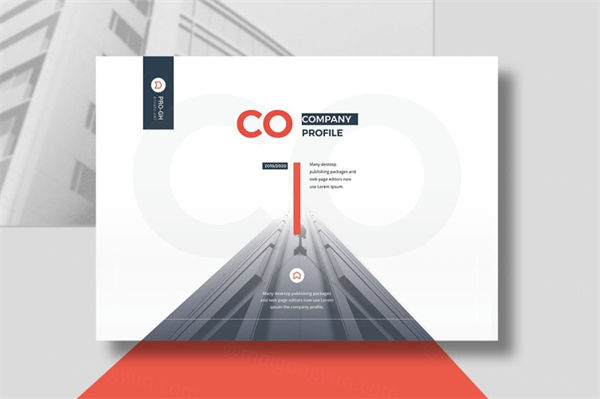 A5尺寸的时尚高端简约商业商务质感的高品质企业简介画册房地产楼书杂志宣传册设计...