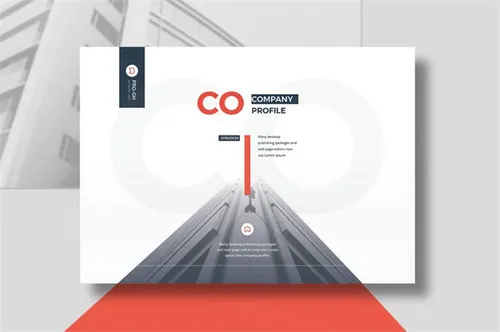 A5尺寸的时尚高端简约商业商务质感的高品质企业简介画册房地产楼书杂志宣传册设计...