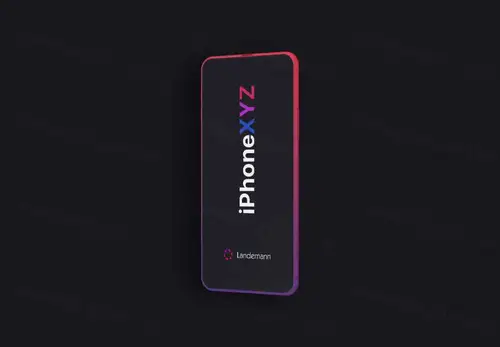 苹果白模手机模型样机素材 iPhone Mockup 样机模版