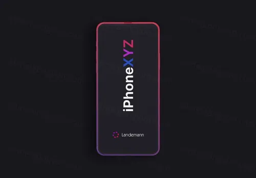 苹果白模手机模型样机素材 iPhone Mockup