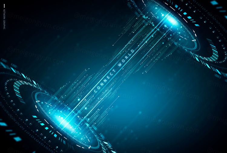 未来智能人工科技引擎科幻海报素材