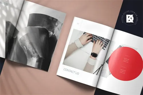 时尚高端多用途的高品质简约企业宣传册画册品牌手册房地产楼书杂志设计模板 proposal