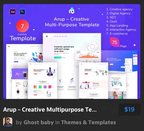 创造性多用途模板Creative Multipurpose Templ