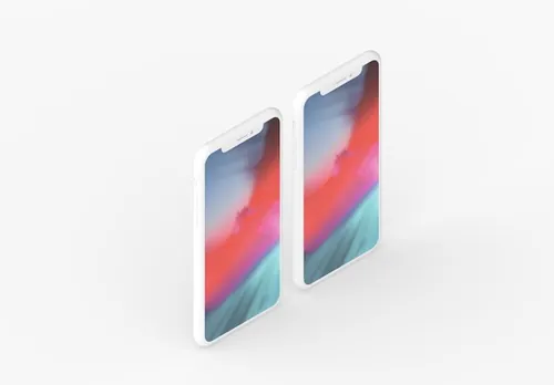 Minimal Clay iPhone X Presentation Mockup