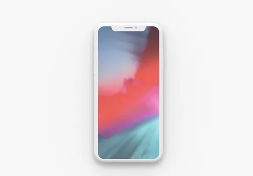 Minimal Clay iPhone X Presentation Mockup