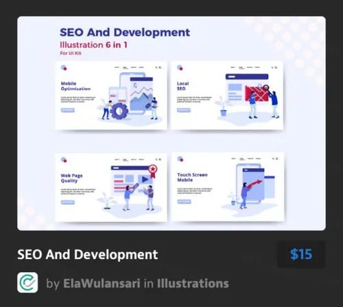 SEO和开发SEO加载状态UI界面设计 And Development