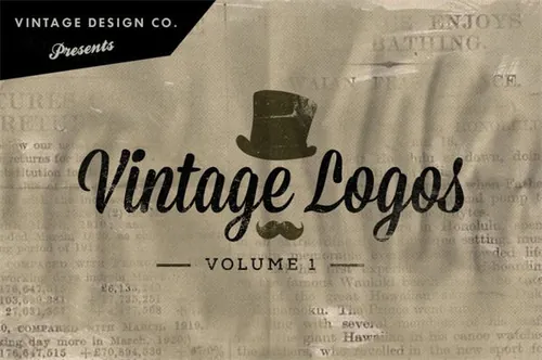 复古风格徽标专业logo模板 Vintage Logos  Volume